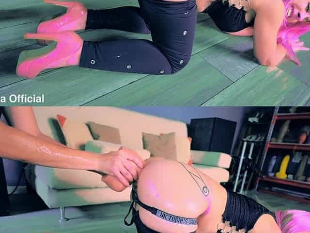 THE DEEPEST ANAL PINK DOLL EVER