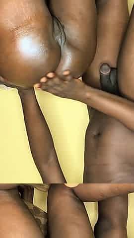 First Private and Shy Casting for a Very Juicy Young African Woman in