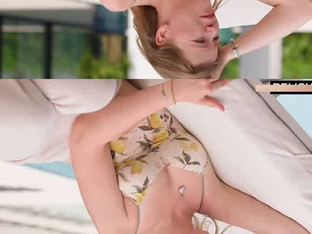 BLACKED - Troy Francisco - Avrora Meey - Tiny Blonde Cheats With Big Sister's Man Part 1