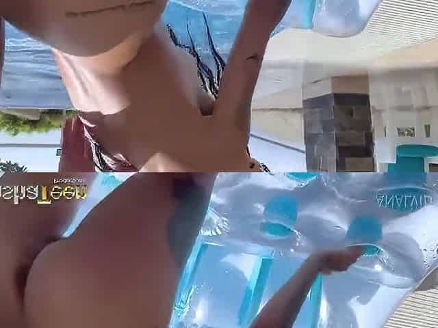 Danielle Garcia Loves Anal Pool Party Gangbang