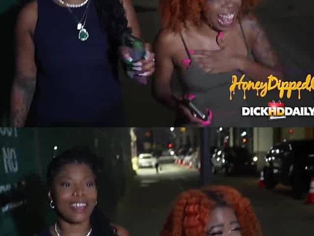 Black foursome with HoneyDippedC and Construction Workers