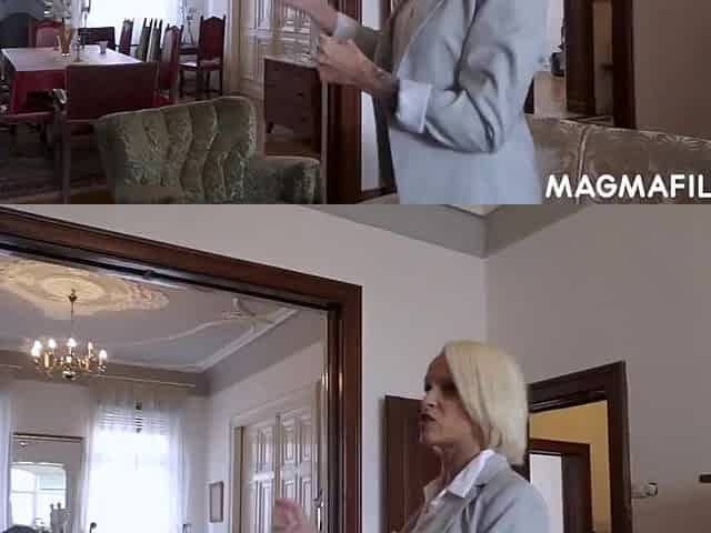 Breasty cheating housewife goes down and immodest