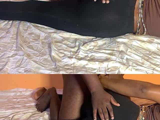 18yo Afro teen visits sugar dad and gets drilled
