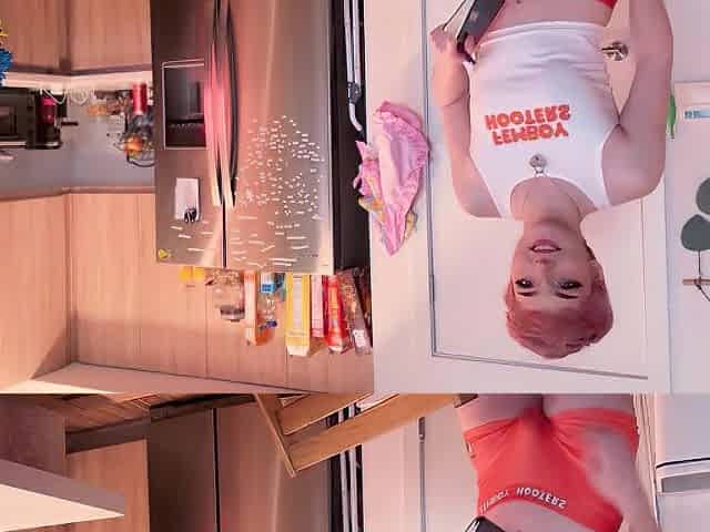 Hooters Femboy Rides Sex tool For Tips - Lana Bee