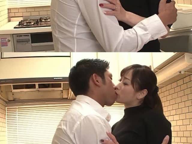 Japanese wife pleases hubby with sex when he returns home