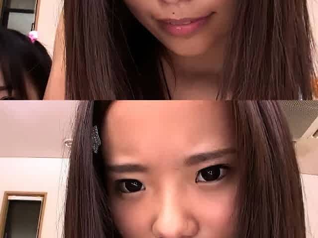 Great close up in japanese teen blowjob pov