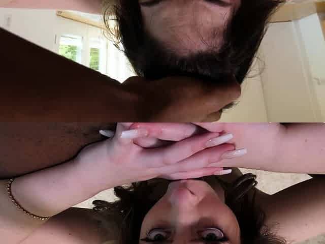 Busty brunette bitch with big boobs