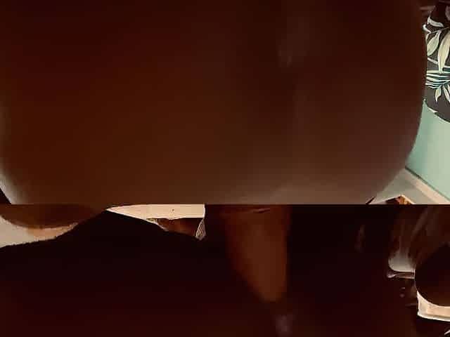Lascivious ftm plays with bbc vibrator in butt in advance of work