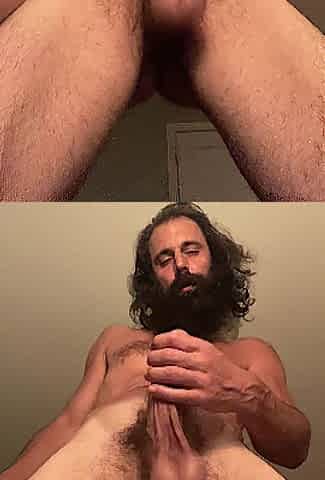Jacking My Large Curly Dong Swinging My Large Balls