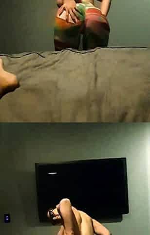 Busty brunette slut enjoys extreme amateur pov blowjob