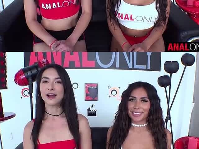 Jena Larose And Isabel Love In Jenas Juicy Anal Romp
