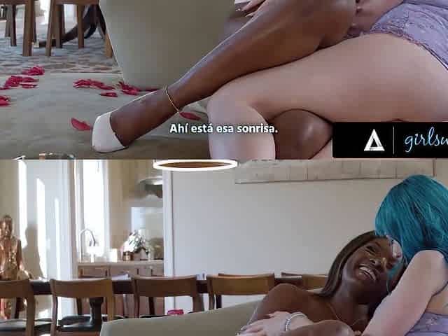Ebony Babe Fucks Big Tits Bestie - Sp - Ana Foxxx And Jewelz Blu