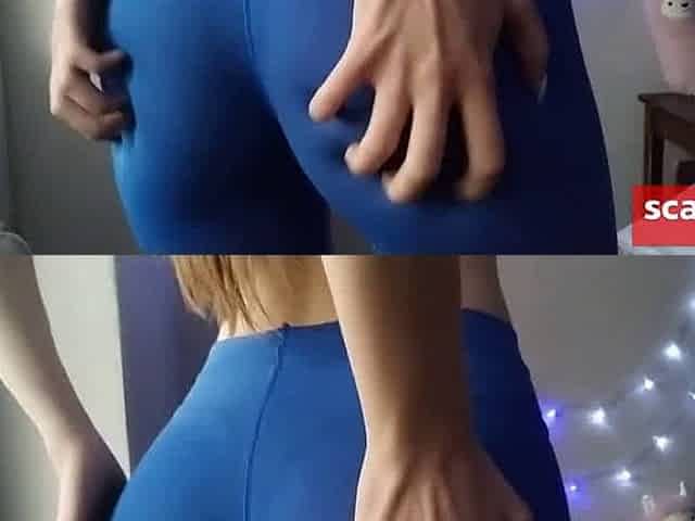 Russian Teen Masturbates Before PE Class