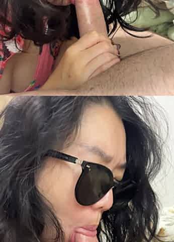 Insane Blowjob From Hot Traditional Chinese Girl - Huge Cumshot