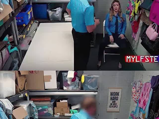 Come On Chap, We Do This To Shoplifters Not To Eachother (Detained Female Cop)