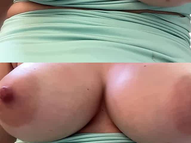 Big Natural Boobs Fetish Bouncing Session