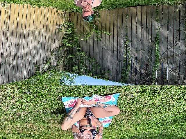 Sneaky Outdoor Masturbation