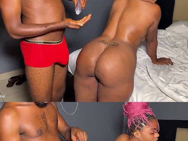 black vee gets oiled up and banged by general