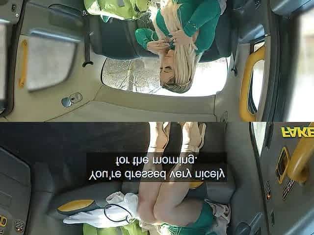 Fake Taxi Hawt MILFY nurse takes care of the drivers blue balls