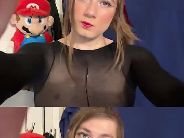 Bouncing My Butt on This Large Shlong