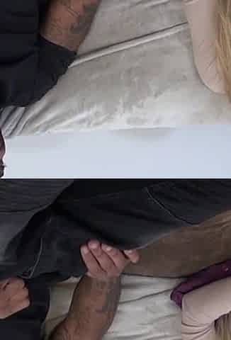 Blonde Carmel A fucked and milked from BBC dude Dru H