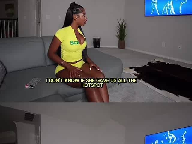 LARGE TITTY Step-Sis Edges Your Knob