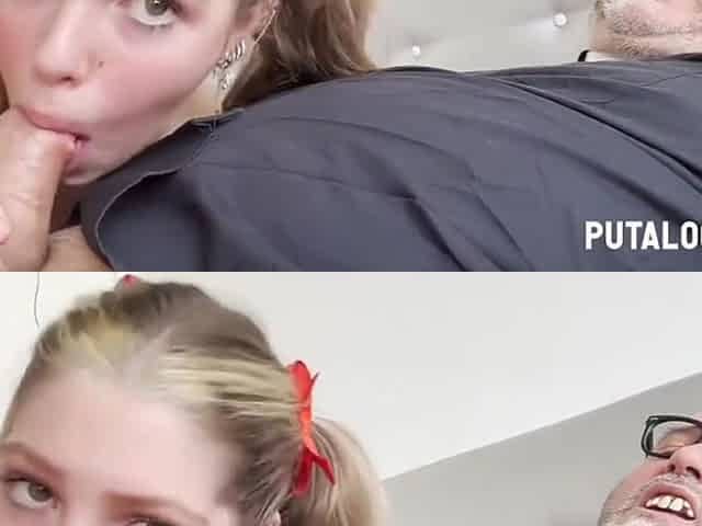 Pervert Padre With schoolgirl 18+ With Claudia Garcia
