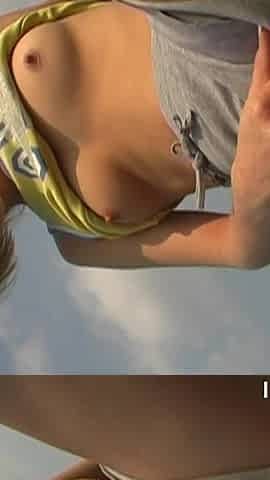 I Hunt My Cunt - Young Horny Girl Eli Masturbates in Nature