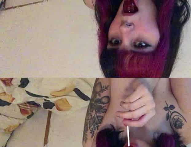 Jodi Amateur Redhead Uses The Vibraking Toy