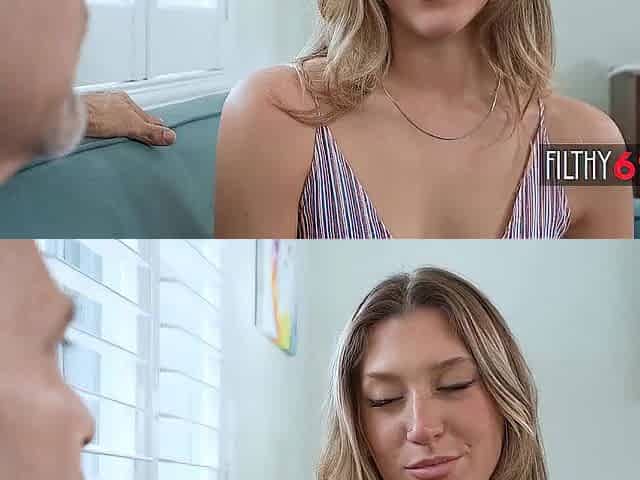 Slutty stepdaughter takes stepdad's jock unfathomable in her vagina
