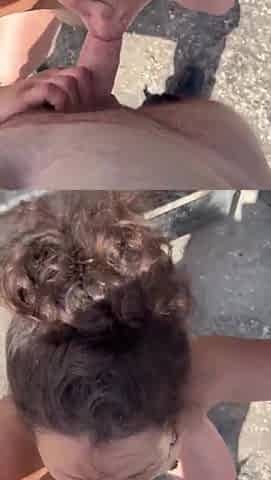 Compilation of a doxy on her knees sucking ramrod