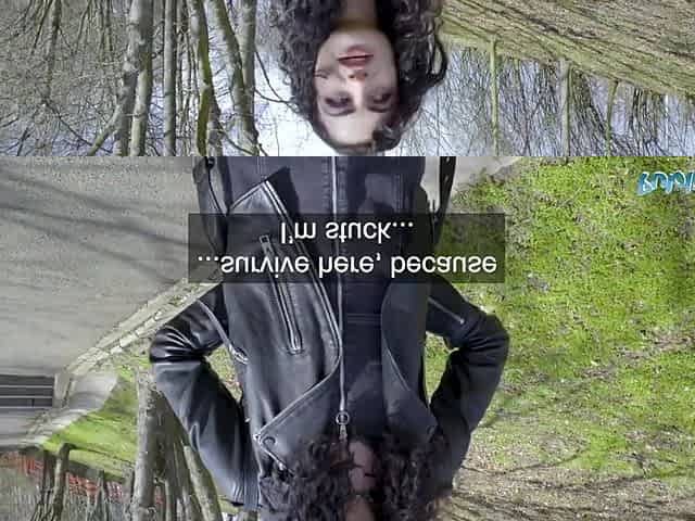 Tattooed Goth Lydia Black Sucks & Fucks in Public
