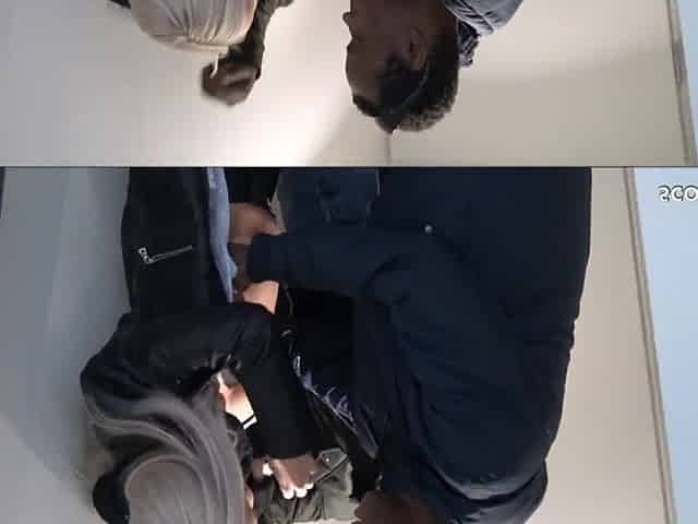 Ebony Monster Schlong Trio for German Teen Lara CumKitten