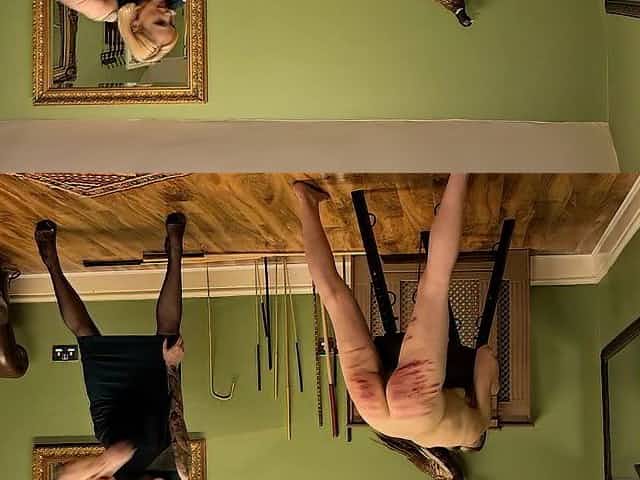 Nice Hard Spanking - Lesdom Rough Porn Video