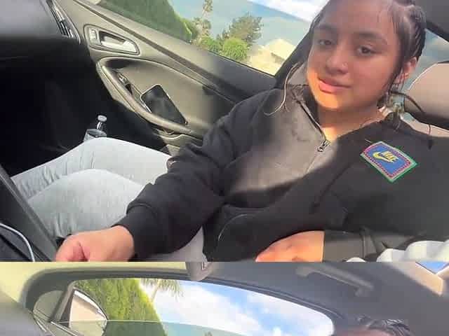Extreme amateur pov blowjob by hot brunette latina
