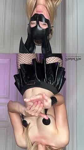 Perfect Tit Worship: Tease in Fishnets & Heels