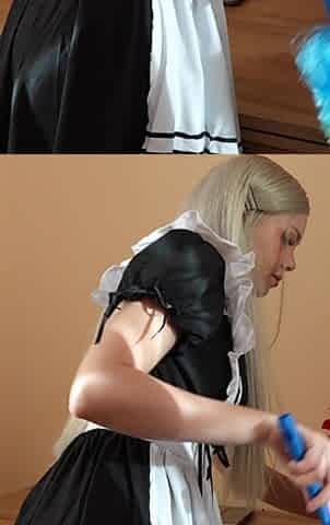 Petite, Beautiful Housekeeper Gets a Dick in Her Tight Vagina