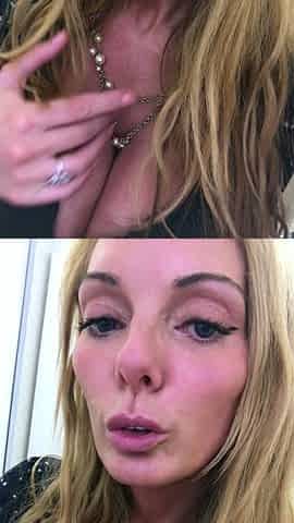 amateur blonde solo webcam