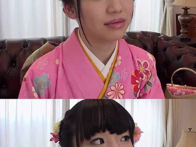 japanese Yuuna Himekawa Asian geisha undresses herself for one reason
