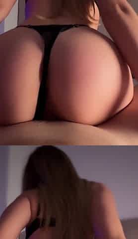 POV With StepMom Couldn't Last, Came on Her Perfect Ass