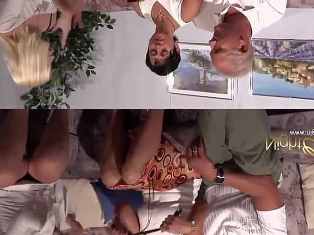 Helmut And His Wife Fuck The Horny Student 18+