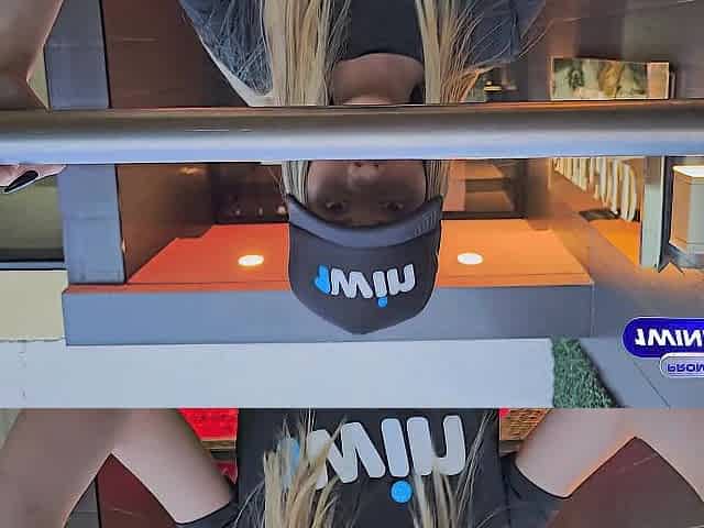 Very charming blond with heels on gets drilled in a hotel