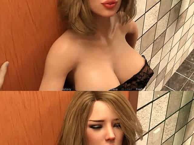 Thirsty For My Guests Pussy Fingering And Orgasm In The Bathroom Ep 10