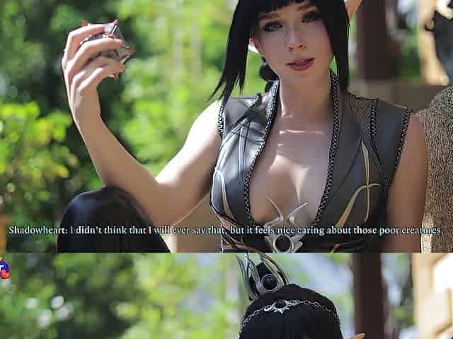 Shadowheart from Baldurs Gate three Sucks & Bangs, Creampie