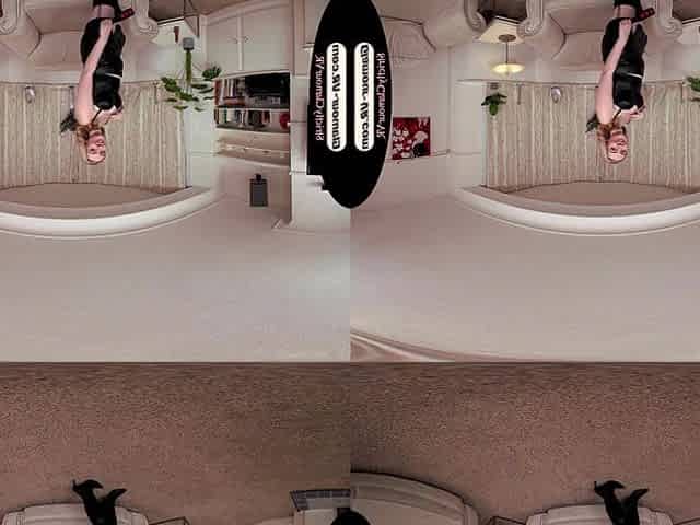 Em Yang Cuck Taunt & Tease With Spanking Paddle & Large Dildo - 8k Vr