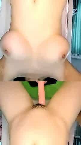 Japanese teen hello mikity toyed and facialized