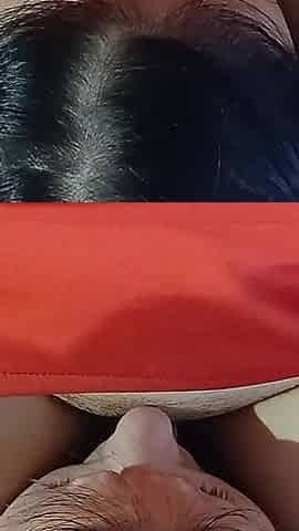 I Take Turns Licking Hairy and Shaved Pussies