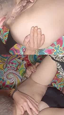 Stepson Fucks His Stepmother and Cums Inside Her, He Loves to Feel Her Milk