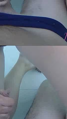 Flashing My Dick in Front of a Girl in Public Swimming Pool and Helps Me Masturbate - Misscreamy
