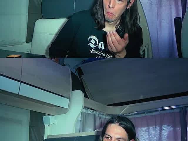 Hippy Slut Eva Fay Fucks a Stranger in Her Van